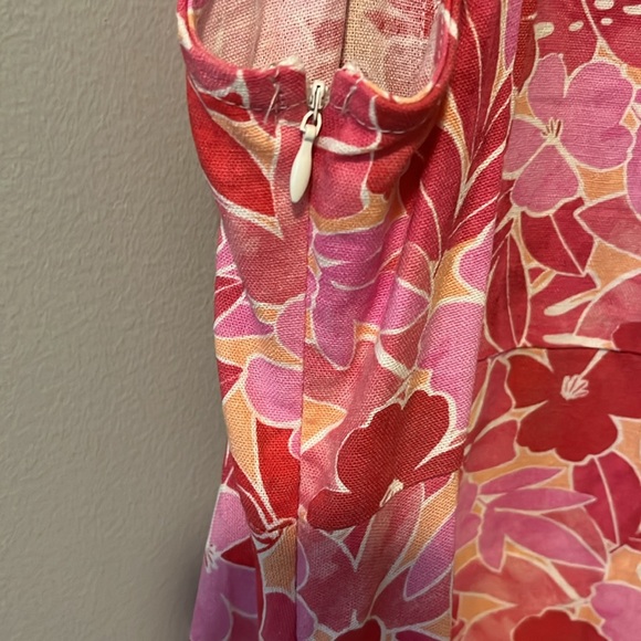 Lulus Divine Destinations Pink Tropical Ruffled Faux-Wrap Mini Dress - Picture 5 of 6